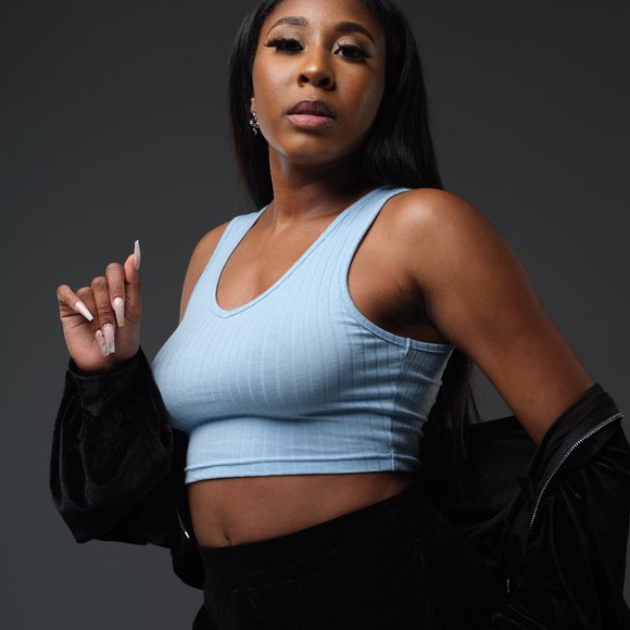 Black Velour Sweatsuit - Picture 3 of 5